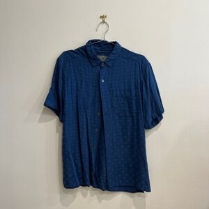 Royal Robbins Short Sleeve Button Down Shirt Modal Fabric Mens Medium